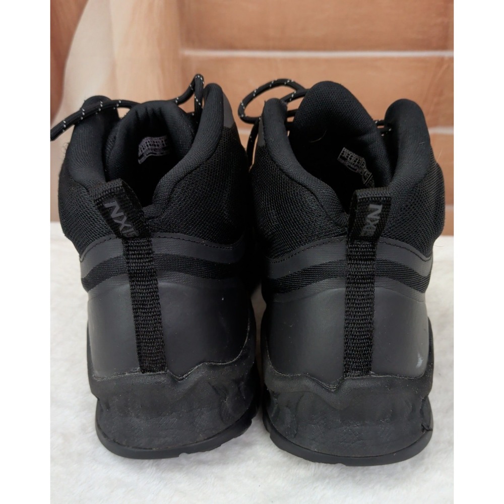 Keen Nxis Speed Mid 1026110 Black Canvas Lace Up Hiking Boots - Picture 5 of 10
